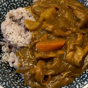 完熟柿大量消費‼︎柿カレー